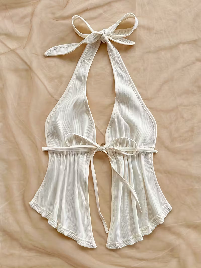 Cropped Halter Maldivas