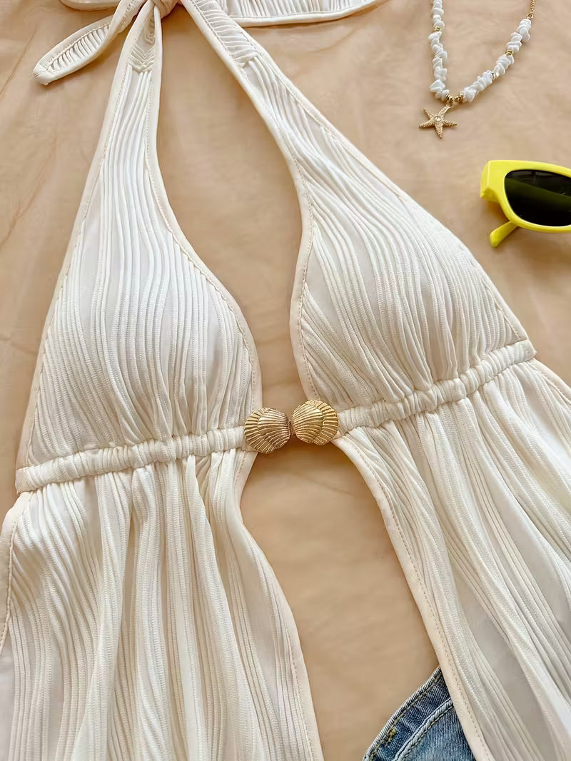 Cropped Halter Maldivas