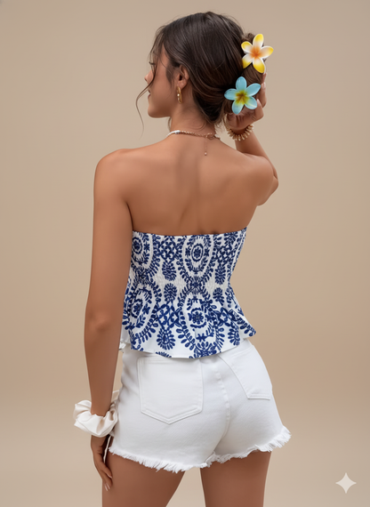 Cropped Brisa Azul