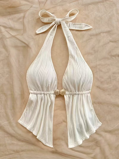 Cropped Halter Maldivas