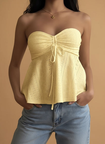 Cropped Peplum Amalfi