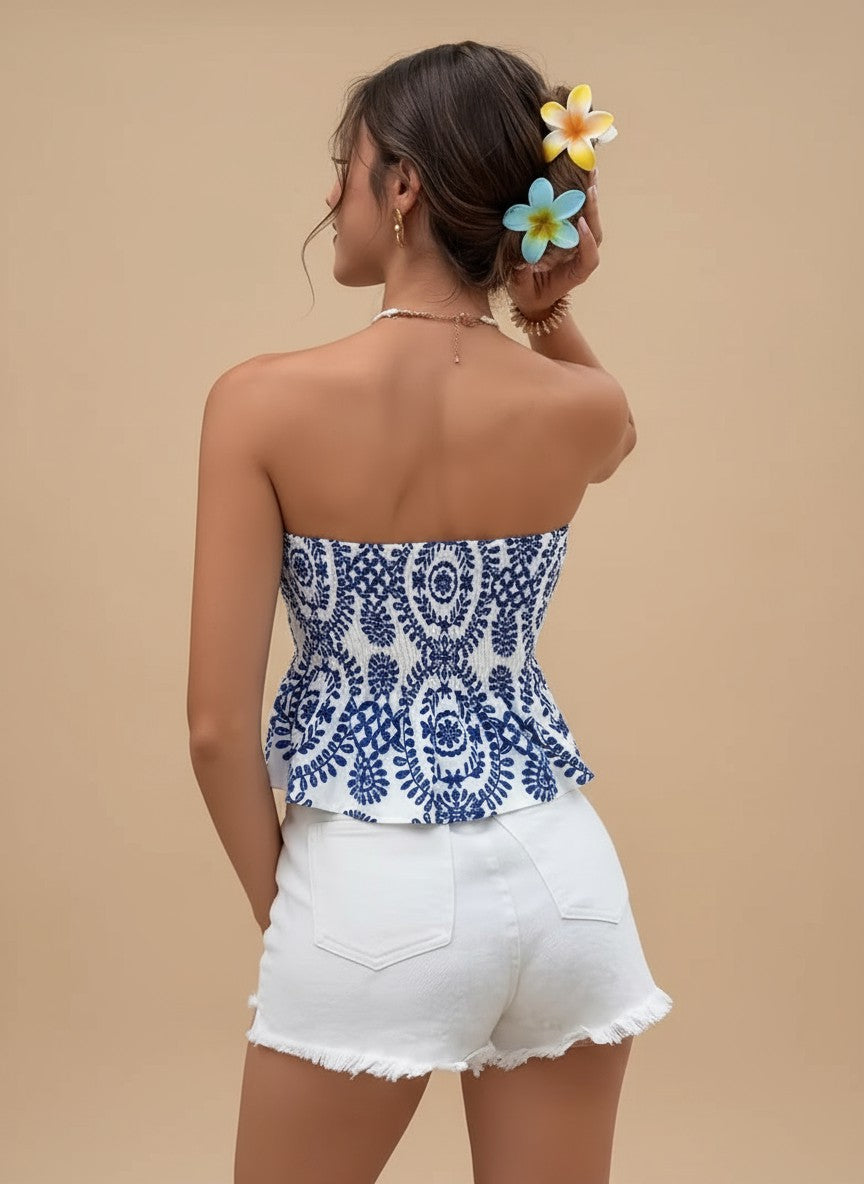 Cropped Brisa Azul