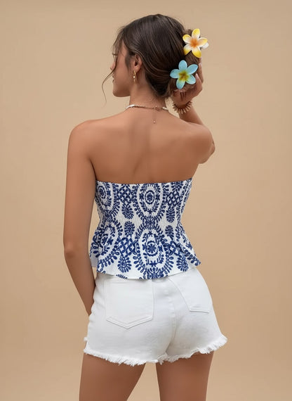 Cropped Brisa Azul