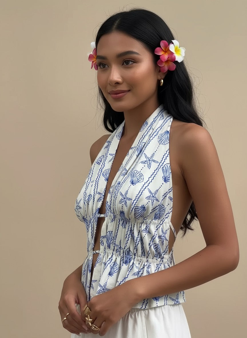 Cropped Halter Maresia